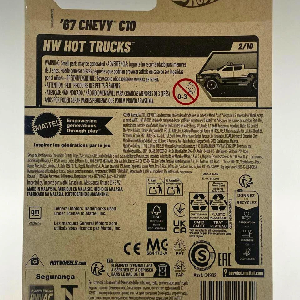 Hot Wheels 2025 '67 Chevy C10 & '83 Silverado Trucks Ltd Ed Brand New Free Ship - Image 2 of 4