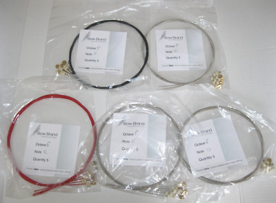 1 Bow Brand Pedal Harp String  5th Octave F, G, 6th Octave C, D, E You Choose