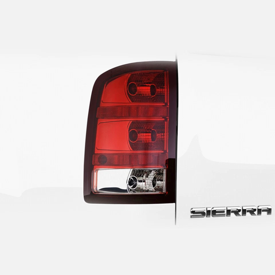 Luz trasera izquierda lado del conductor TYC para camionetas 10-11 GMC Sierra 1500 2500 HD 3500 HD Foto 4 de 4