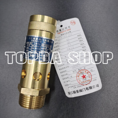 1PCS A28X-25T air compressor all copper spring type safety valve
