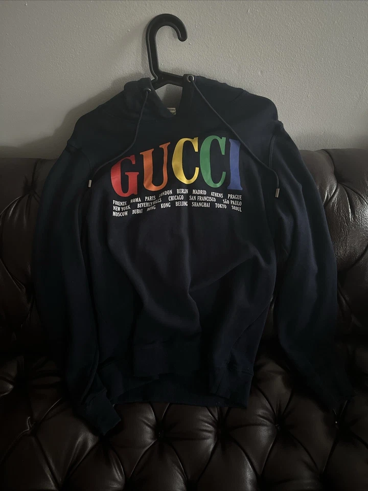 Gucci Cities Rainbow Hoodie - Image 2 of 2