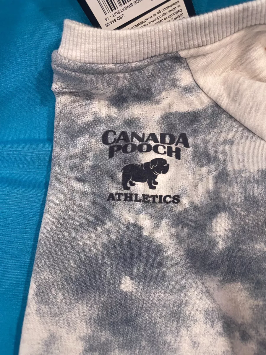 Canada pooch frosty fleece sweatsuit top