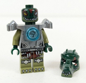 LEGO Legends Chima Cragger Heavy Armor Minifigure Crocodile Tribe loc063