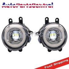 Pair Front Led Fog Lights Kit For Toyota Yaris Camry Corolla Sienna 4 Runner