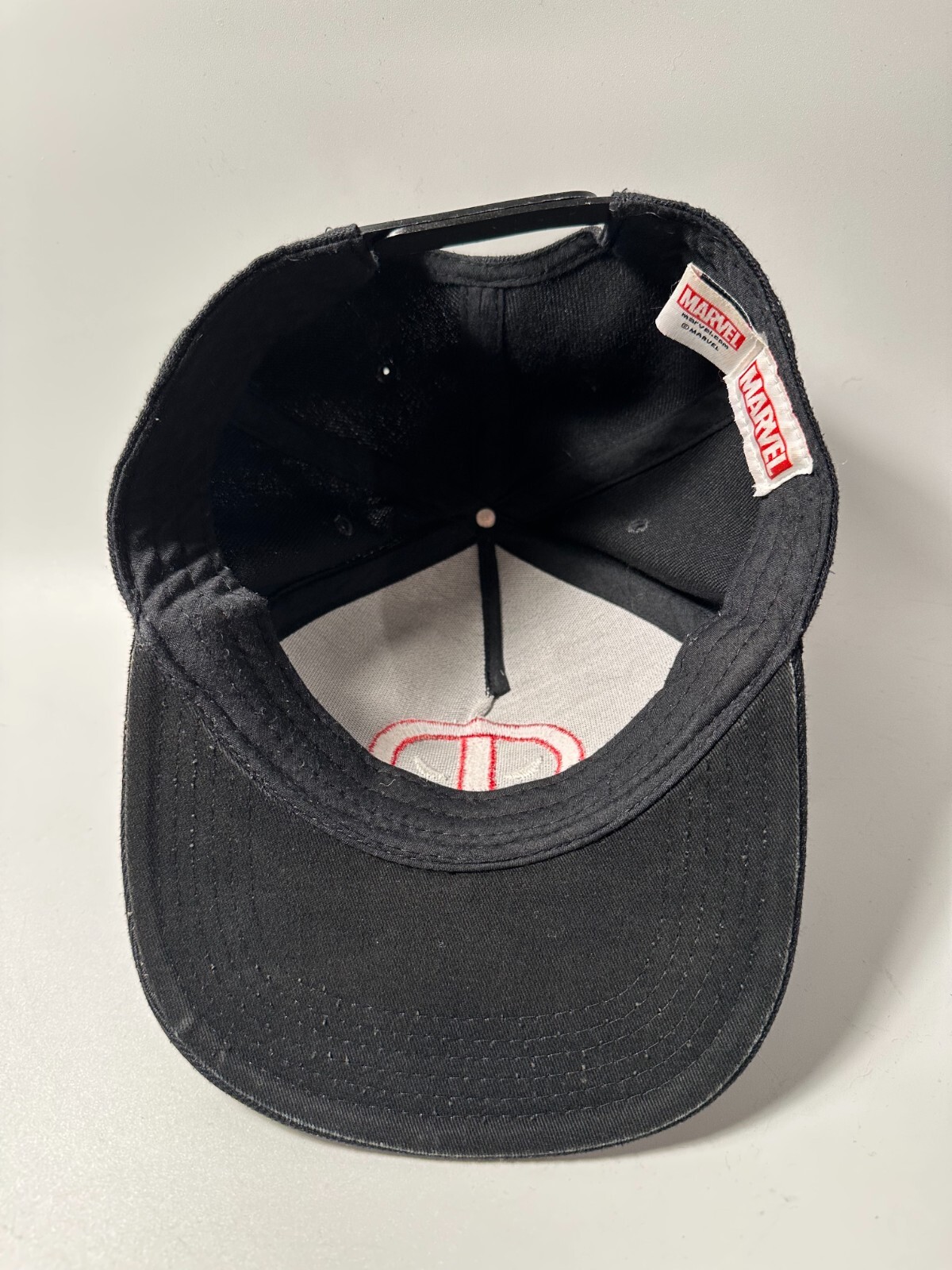 Deadpool Marvel Comic Baseball Hat-split face log… - image 6