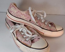 Vintage Converse All Star Pink Floral 2001 Men's 5 / Women's 7 GUC