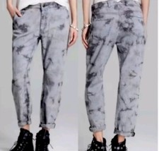 L'agence La't Women's Size 26 Gray Tie Dye Boyfriend Pants New with Tags