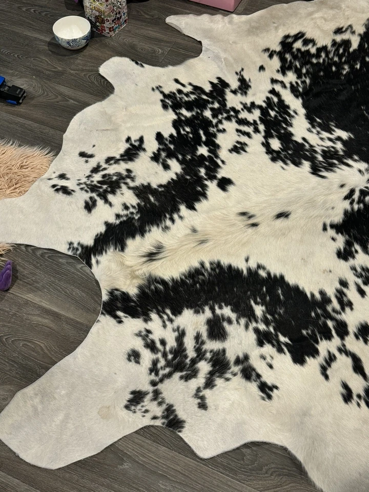 alfombra vaca natural 8x7 Foto 4 de 4