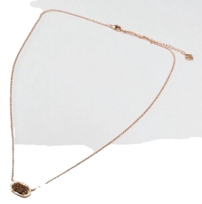 Cadena de oro rosa Kendra Scott Moda Collares y Colgantes