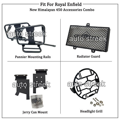 Passend Für Royal Enfield ''4 Stück Zubehör Combo Pack CP-1'' Für Himalayan 450