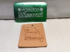 Lot of 2 Hamilton Missouri Souvenirs [MSQC}
