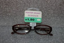 Foster Grant by Magnivision 1.50 "KORALIE" Burgandy Reading Glasses