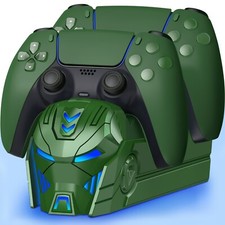 Fast PS5 Dual Controller Stand Charger Dock-LED PS5 Controller Charging Station