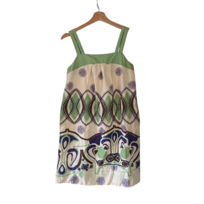 MAEVE CREAM GREEN BOHO MINI DRESS WOMENS SIZE 4 | eBay MAEVE CREAM GREEN BOHO MINI DRESS WOMENS SIZE 4 | eBay
