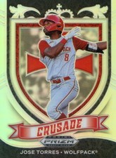 2021 PANINI PRIZM DRAFT SILVER INSERT ROOKIE CRUSADE JOSE TORRES 