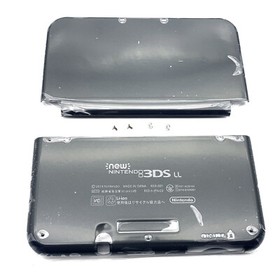 For New Nintendo 3DS XL LL Black Housing Shell Front Back Case Top+ Bottom Cover