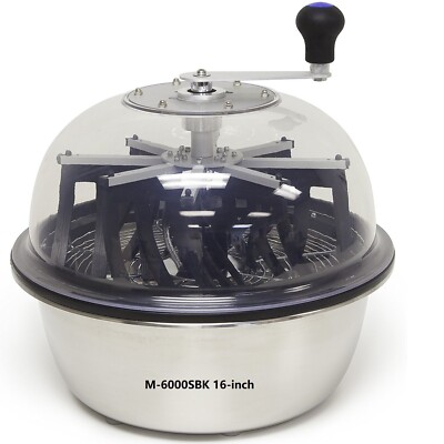 VR GROW the clean cut M-6000SBK Series Bowl Leaf Trimmer 16-inch Hydroponic Spin