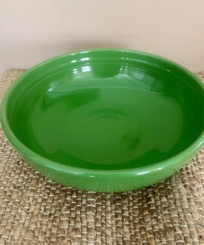 New Fiesta Ware Bistro Tableware Large Serving Bowl Shamrock Made In USA Retired