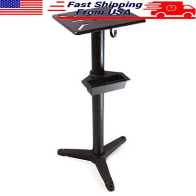 Heavy Duty Bench Grinder Stand 32Inch Steel Construction Water Cooling Pot New