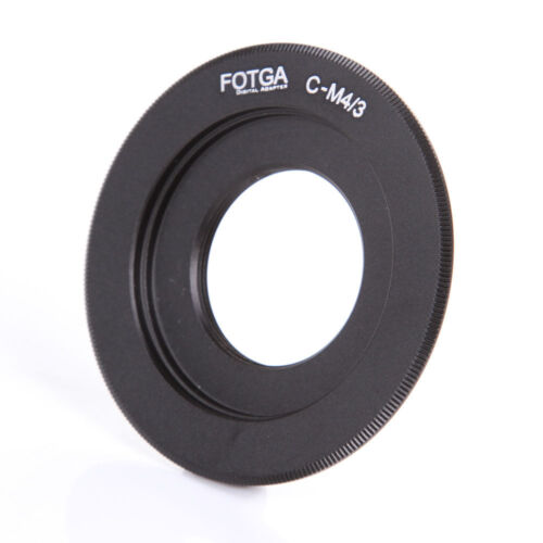 FOTGA C Mount Lens to M4/3 Adapter for Panasonic GH5s GF9 GX7 Olympus E-PL9 EPL8 - Picture 1 of 6