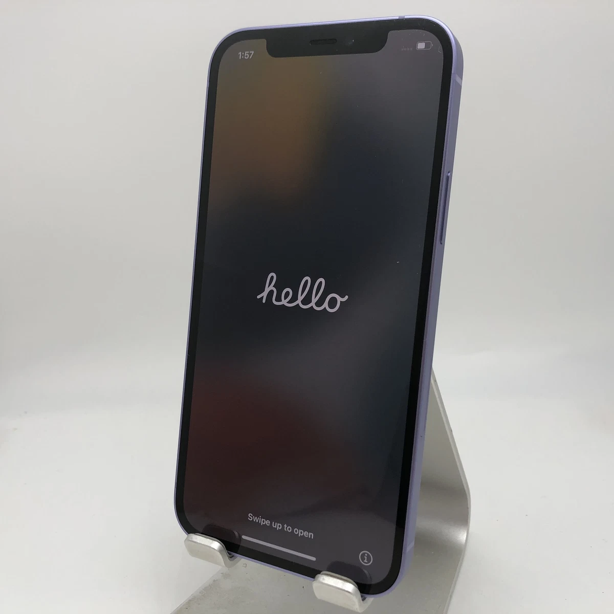 Apple iPhone 12 64GB Purple Unlocked Fair Condition 400064430612