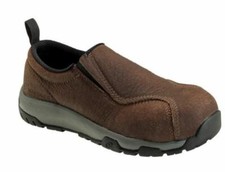 Nautilus Men's Brown Carbon Toe Static Dissipative Slip On Work Shoe N1657