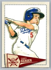 2019 Topps Big League #SCR-CS Corey Seager Star Caricature Reproductions