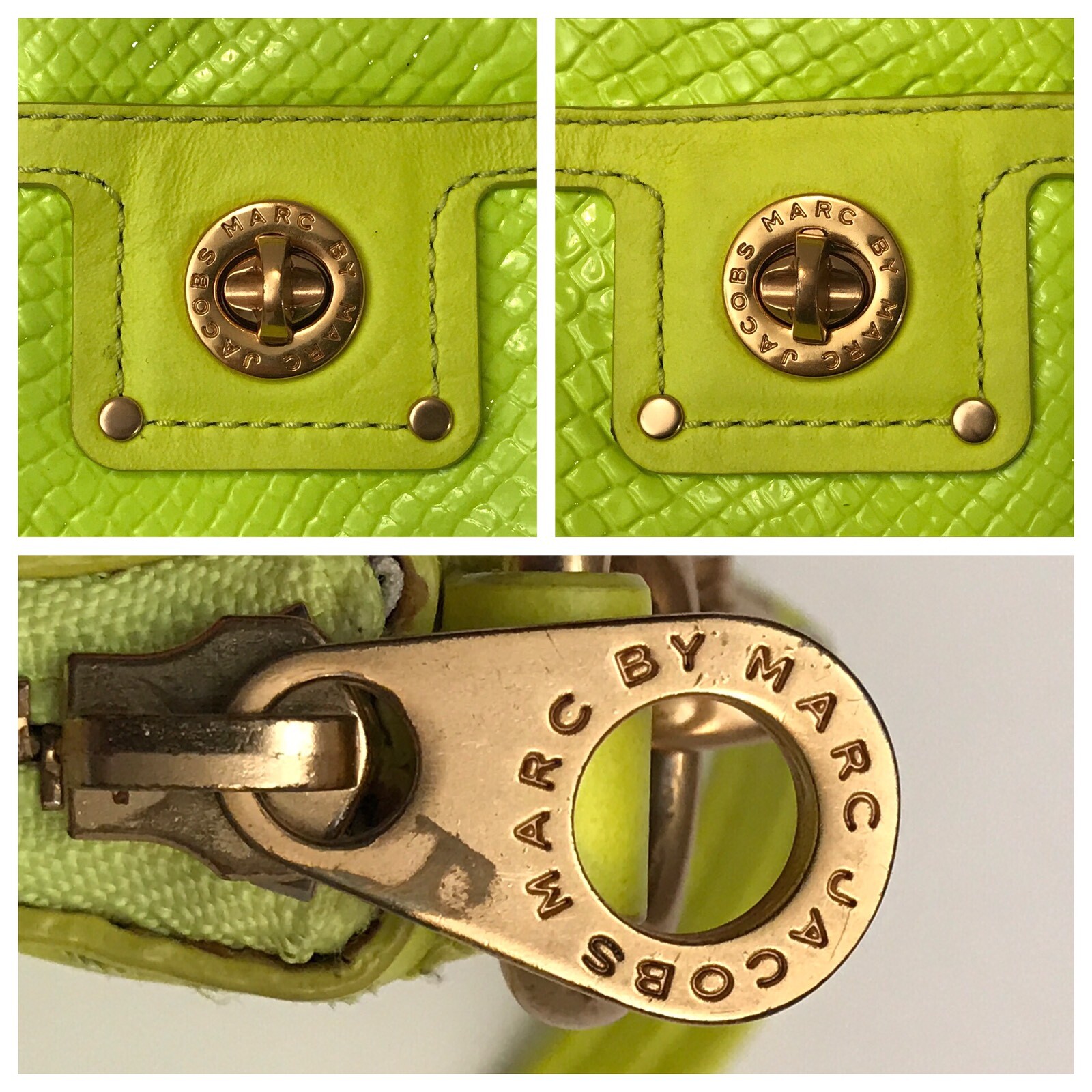 MARC JACOBS Auth Percy Python Crossbody Convertib… - image 12