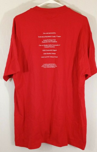 Vintage Anti Tobacco Shirt XL Smoke Signals Not Cigarettes With Native Americans - Picture 5 of 8