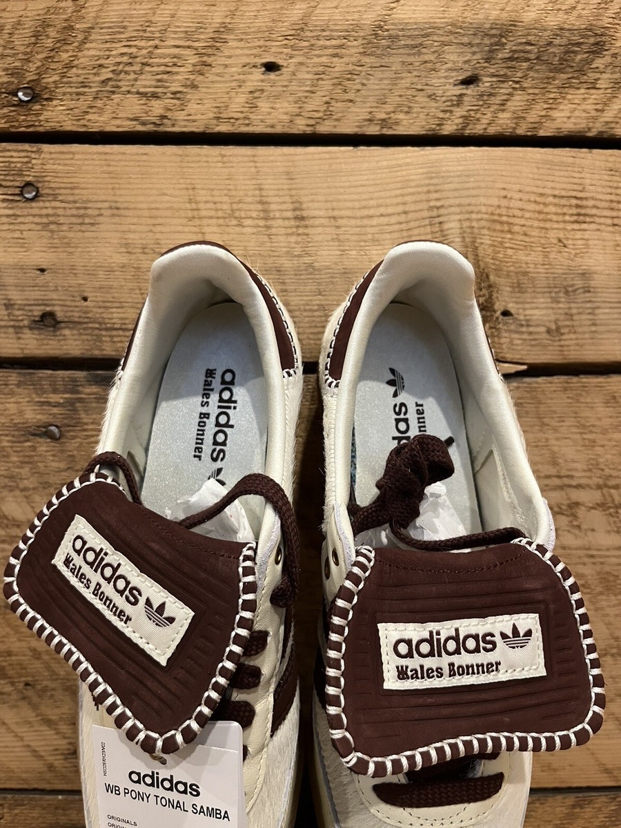 ★人気★ Adidas x Wales Bonner Pony Tonal Samba Cream White Wales Bonner X Samba Pony 'Cream White' - Adidas - IE0586