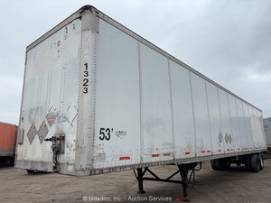 2006 Wabash DVCVHPC 53' T/A Dry Van Enclosed Semi Delivery Cargo Trailer bidadoo