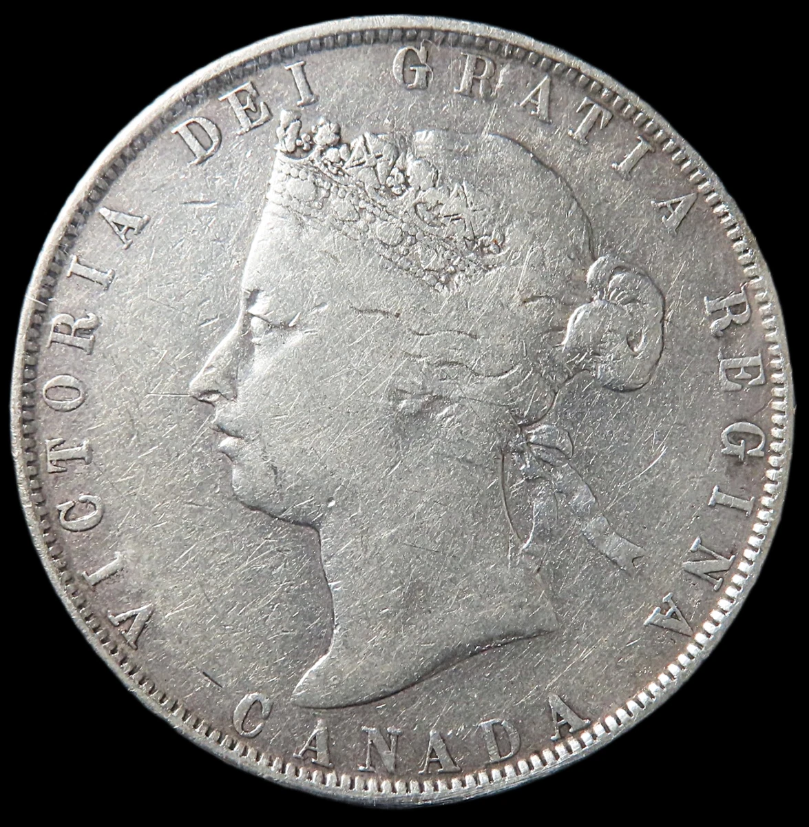 NGC XF-d カナダ50セント銀貨1870年 No LCW 1870 50 Cent Canada for sale | eBay
