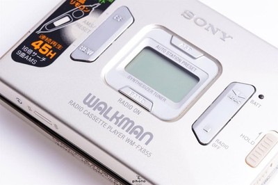 SONY WALKMAN Radio Cassette Player WM-FX855 GOLD Operation
