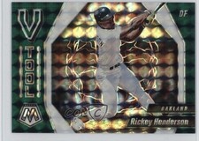 2021 Panini Mosaic V Tool Mosaic Prizm Rickey Henderson #VT3 HOF 04eb
