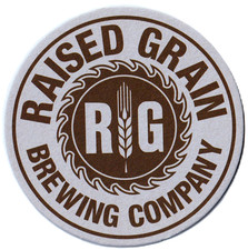 Raised Grain Brewing Co Beer Coaster Waukesha...