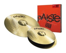 Paiste 101 Set di piatti 14 pollici HiHat, 18 pollici Crash-Ride (NUOVO)