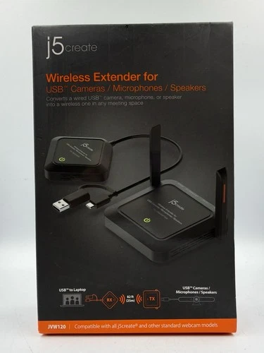 Wireless Extender for USB Webcam, Microphones, or Speakers, Ideal for Streami...