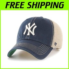 MLB Adjustable Hat with Raised Embroidered Logo