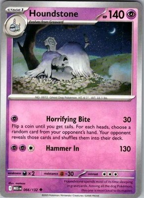 Pokemon TCG Houndstone Regular