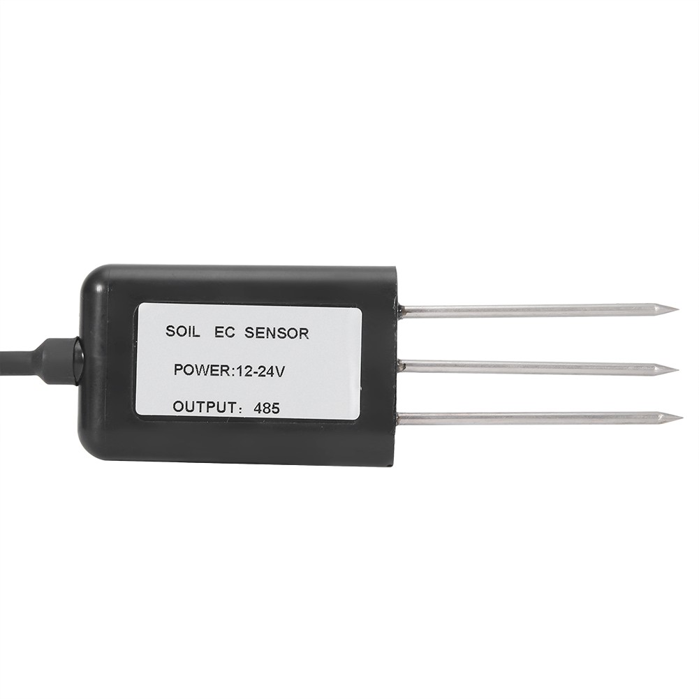 RS485 Waterproof Soil Salinity EC FC Sensor Transmitter Soil Conductivity Detect