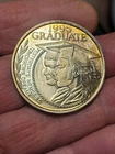 1 Troy Oz 999 Silver Round 1995 Graduation Coin Silver Investment