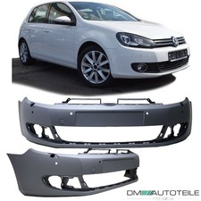 für VW Golf VI 6 Ersatz Stoßstange vorne grundiert 4x PDC & SRA EU Wareaus ABS