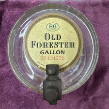 Vintage Old Forester 86 Proof Gallon Kentucky Straight Decanter Bottle Nice!