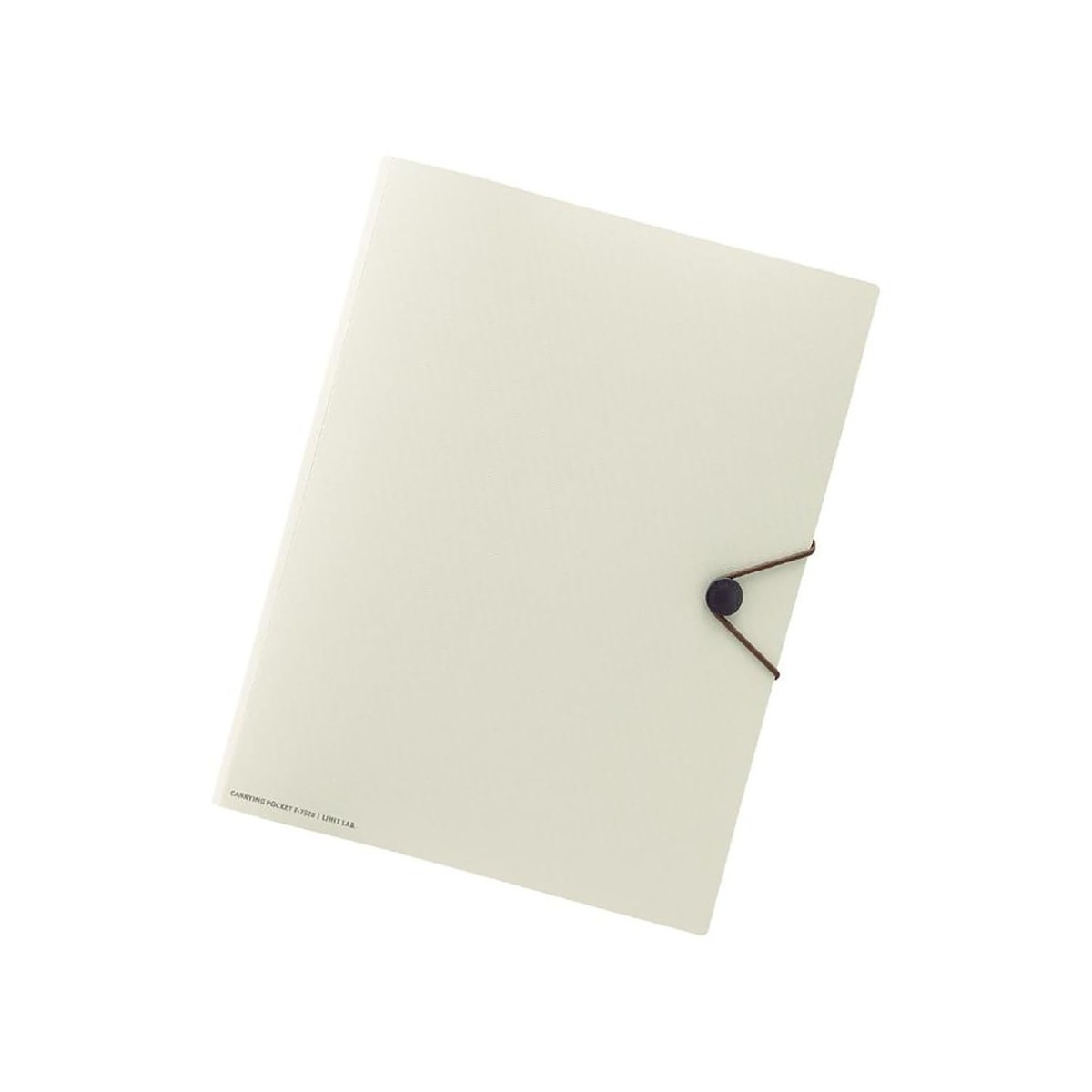 LIHITLAB A4 Carrying Pocket File Folder 11 Pockets Beige Document