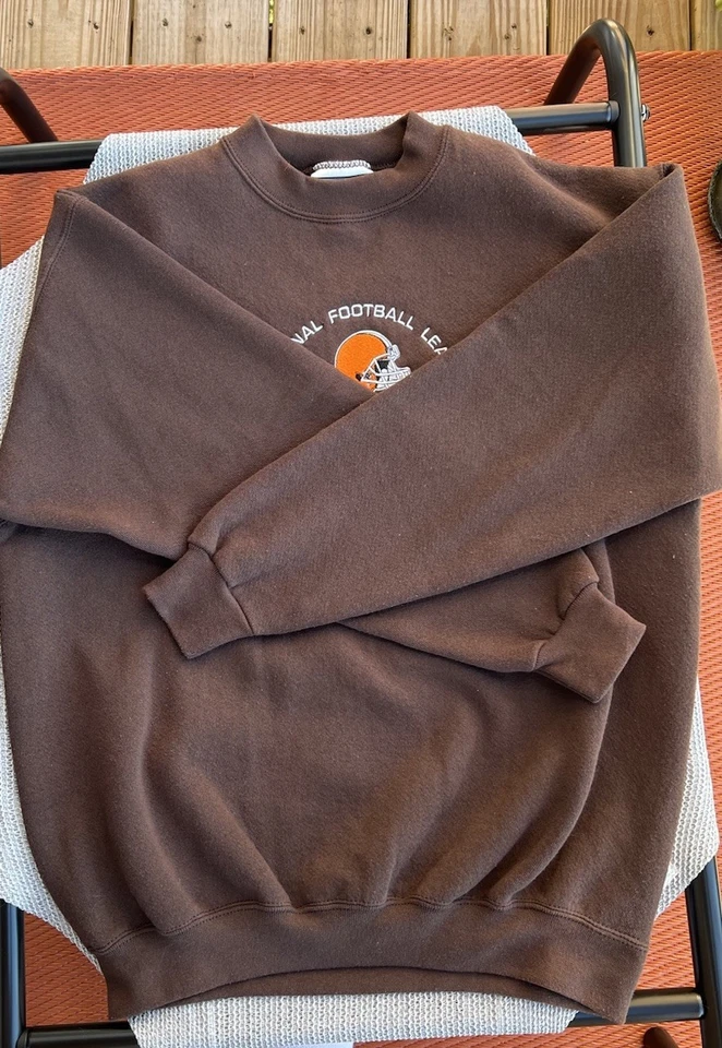 Sudadera vintage para hombre Puma Cleveland Browns talla mediana Foto 3 de 4