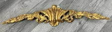 Pediment Antique French Ornate Gilt Decoration LOT 4163