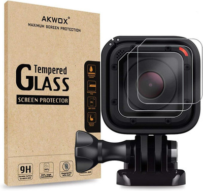 (Pack of 3) Tempered Glass Screen Protector for Gopro Hero 4 Session Hero 5 Sess