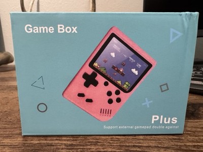 Game Box Plus Handheld Console Retro Gaming System with 400 Games, Green
