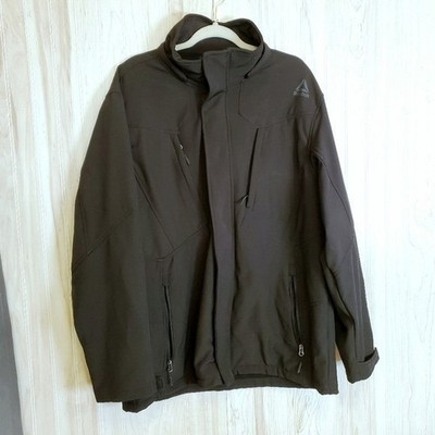 Reebok Mens Fleece Lined Outerwear Softshell 3 Outer Gorpcore Jacket Coat L