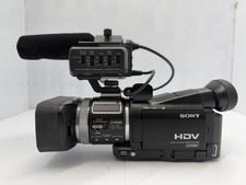 SONY HVR-A1U Camcorder W/ Accessories  Case TESTED 